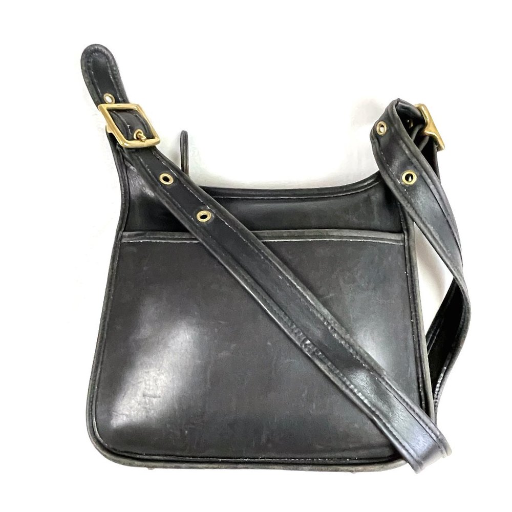 Vintage Coach Black Classic Legacy large shoulder bag - Picture 3 of 13